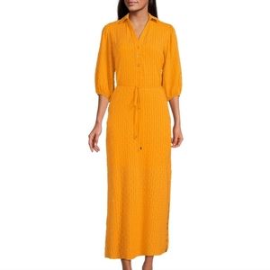 Ldt mango orange dress